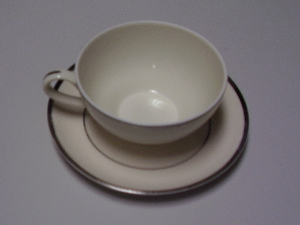 Cup and saucer